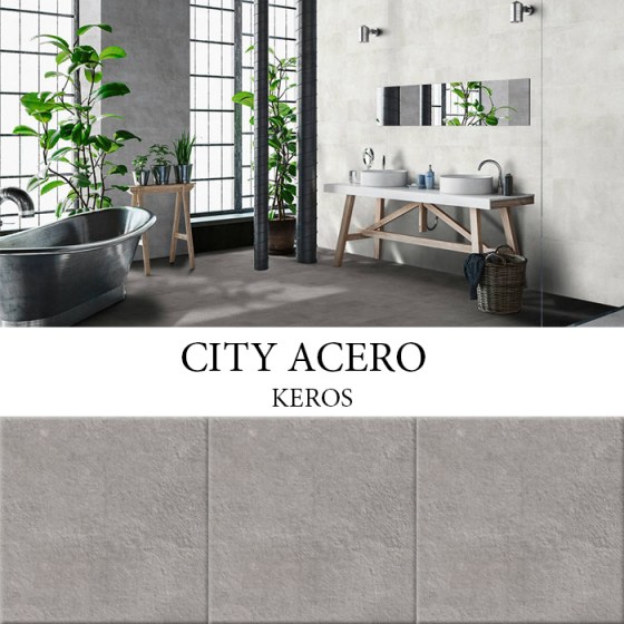 KEROS CITY ACERO 45x45